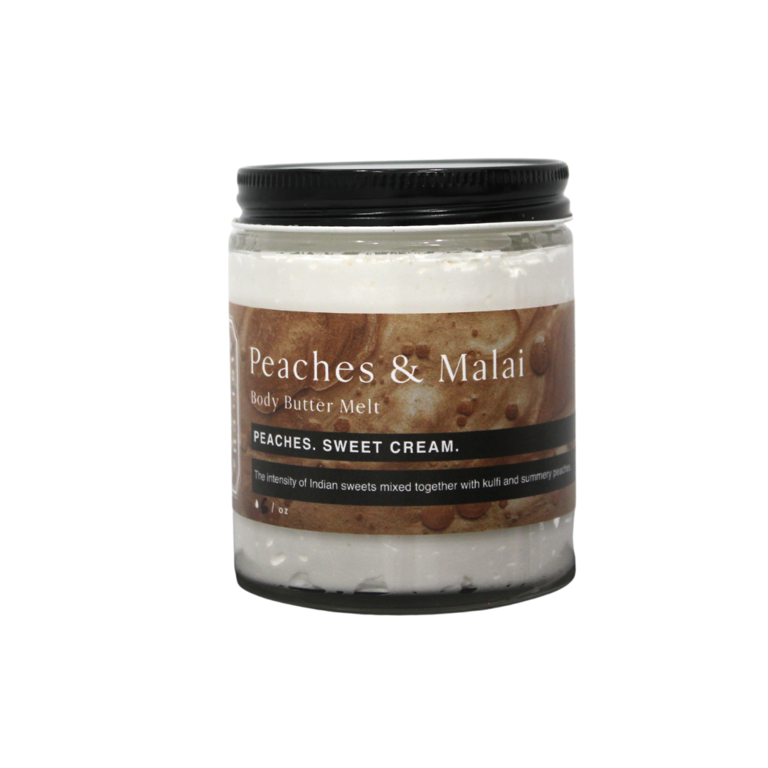 Peaches & Malai Body Butter Melt